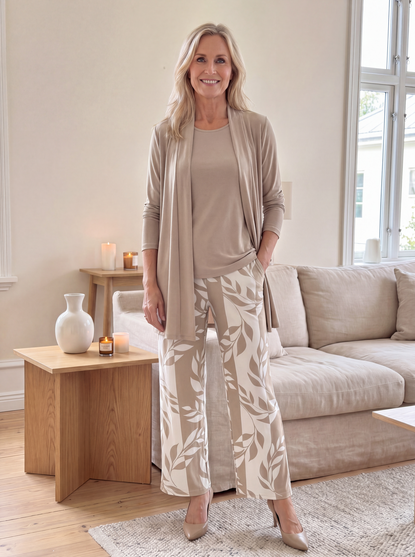 Violet | Casual Three Piece