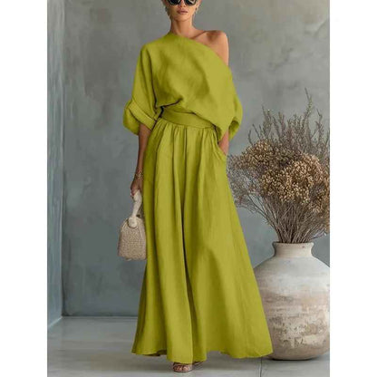 Mia | Casual Off-Shoulder Set