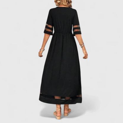 Delymarina - Elegant Midi Dress