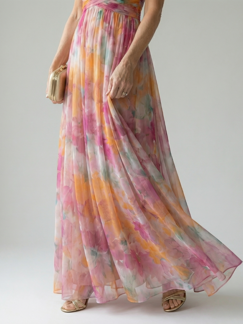 Ellie | Casual Wrap Maxi Dress