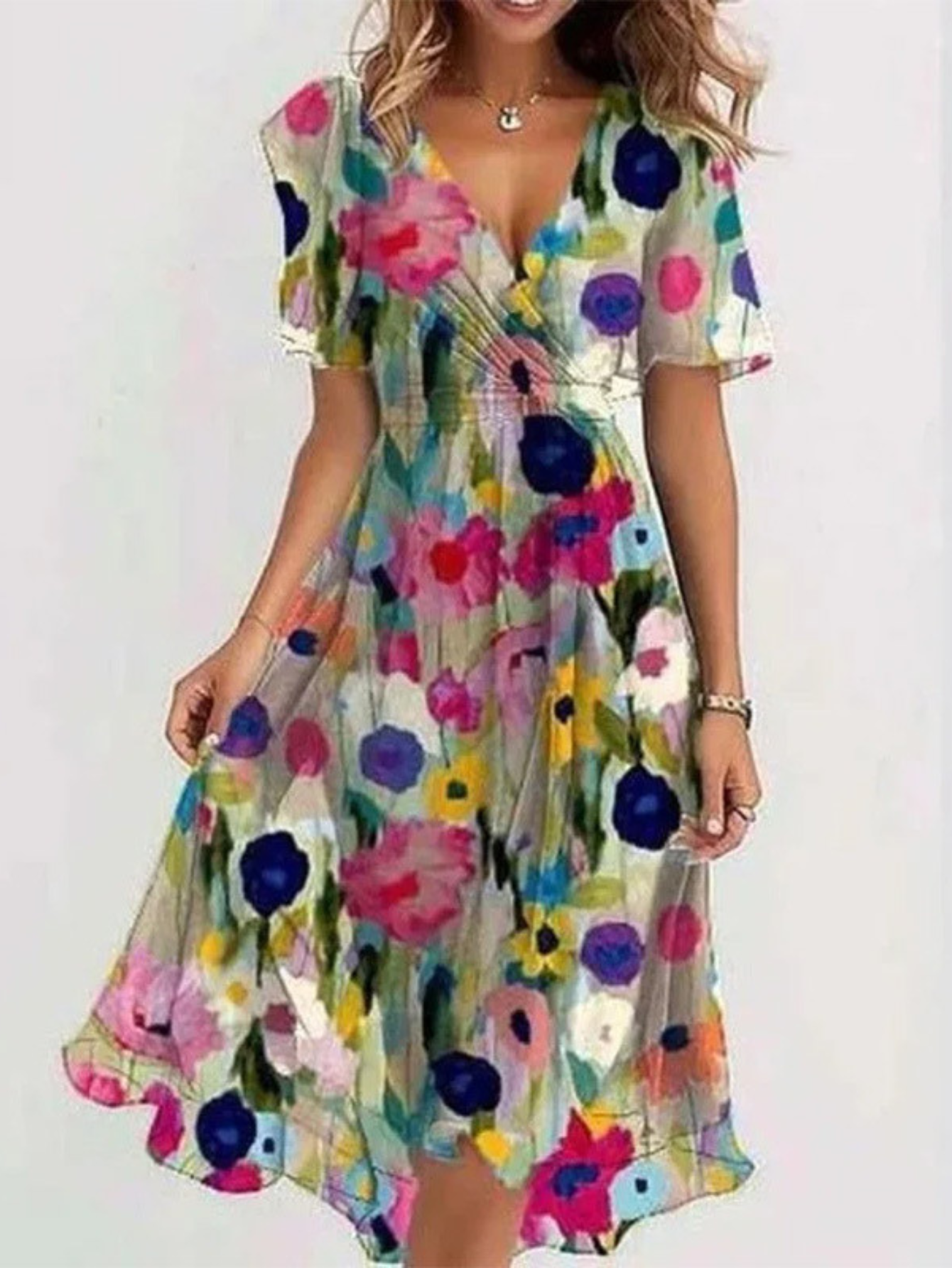 Matilda™ - Summer Dress With Belly Cover