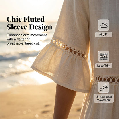 Mariselle | Cozy Cotton-Linen Dress