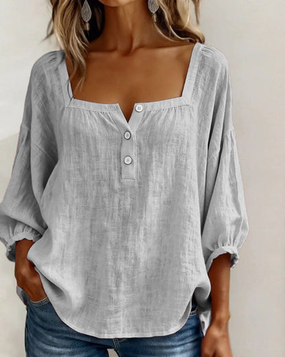 Mia | Comfy Summer Sleeve Shirt