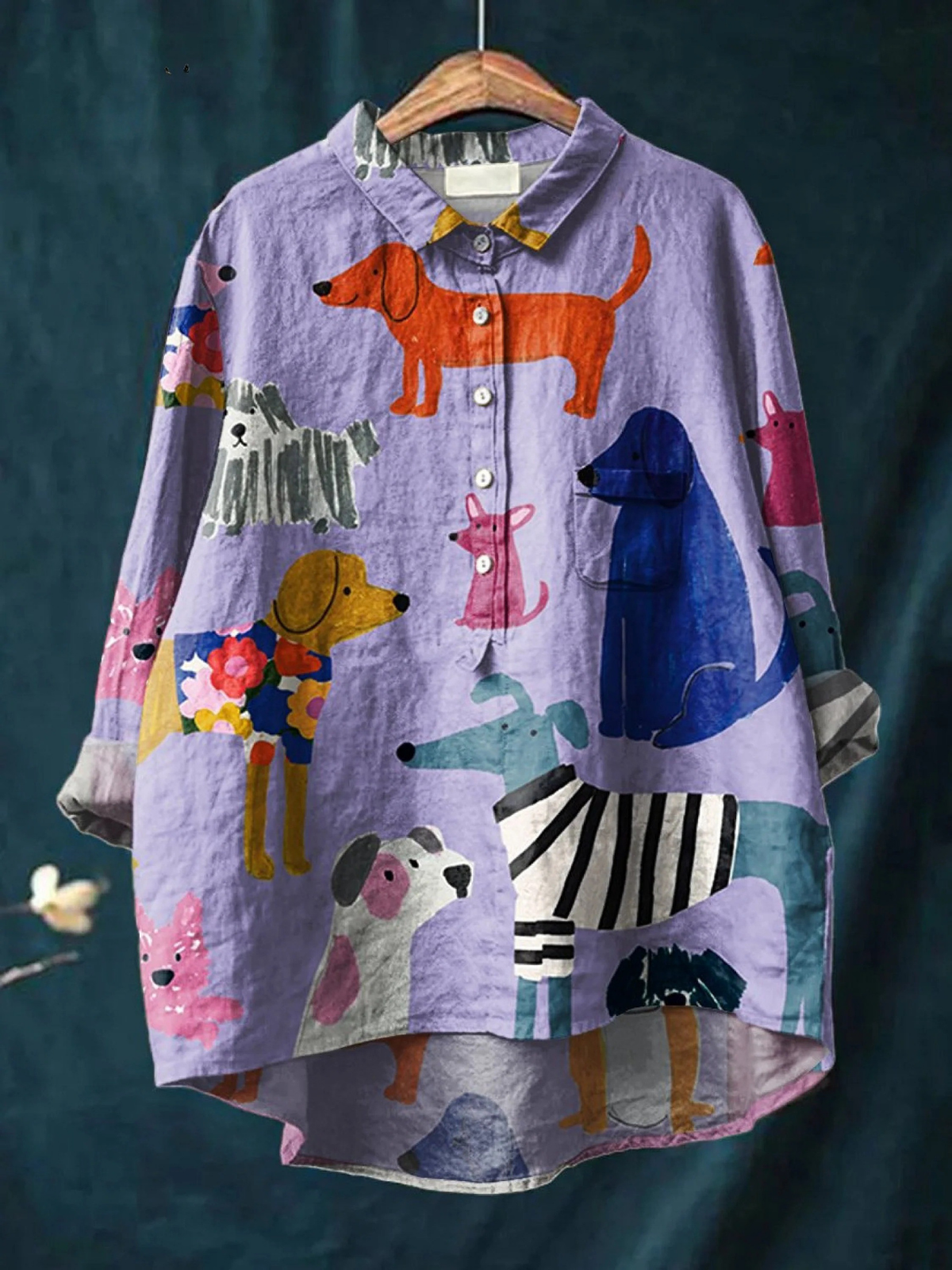 Aria | Animal Print Casual Shirt