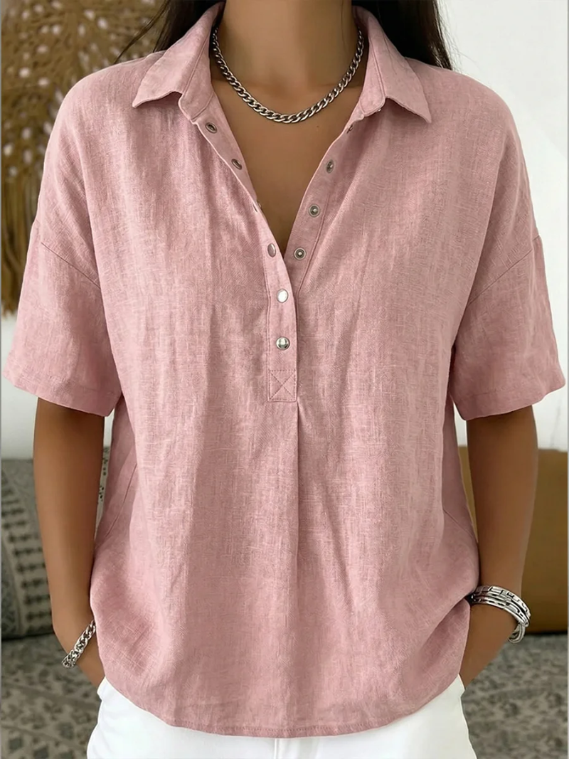 Winona | Classic Button Blouse