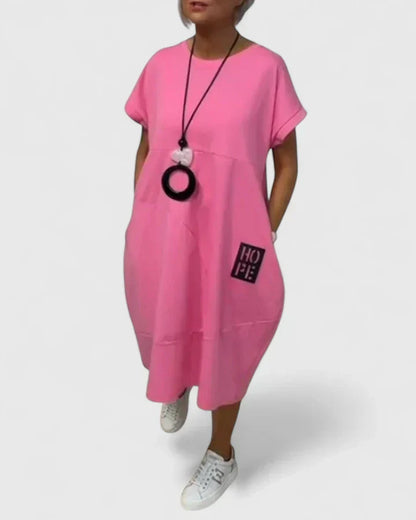Thalyssiah - Comfortable Midi Dress