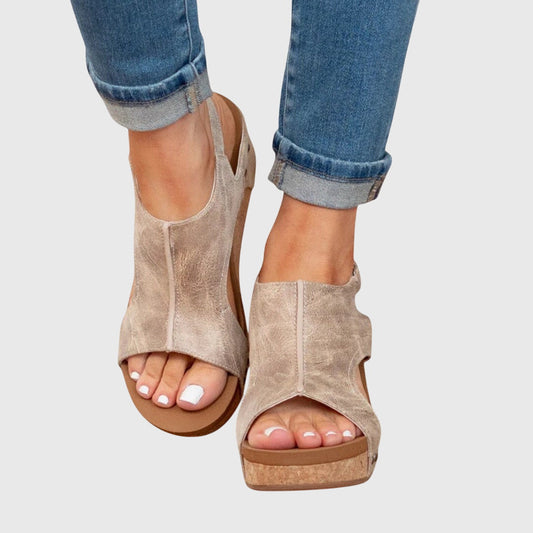 Hannah | Retro Orthopedic Sandals