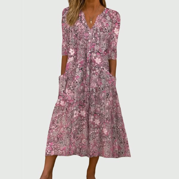 Soraya | Graceful Midi Dress
