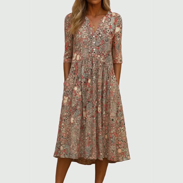 Soraya | Graceful Midi Dress