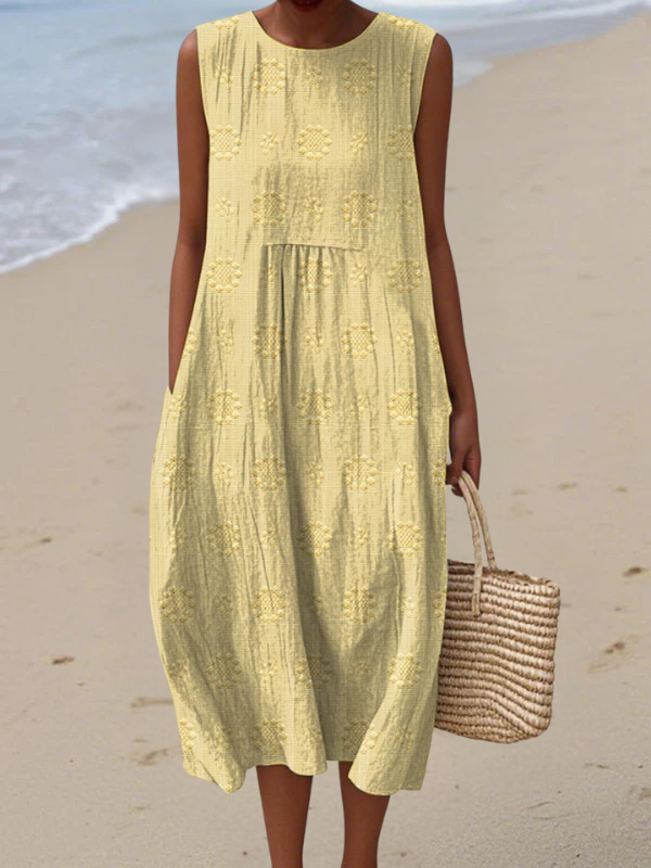 Rosey | Embroidered Midi Dress