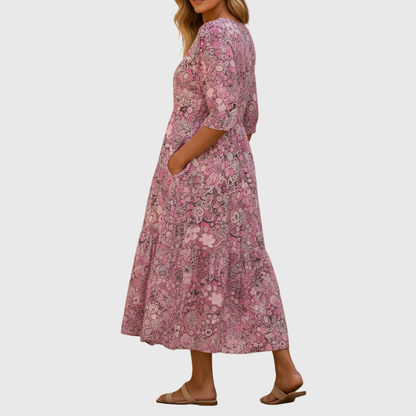 Sarah | Flowing Midi Dress