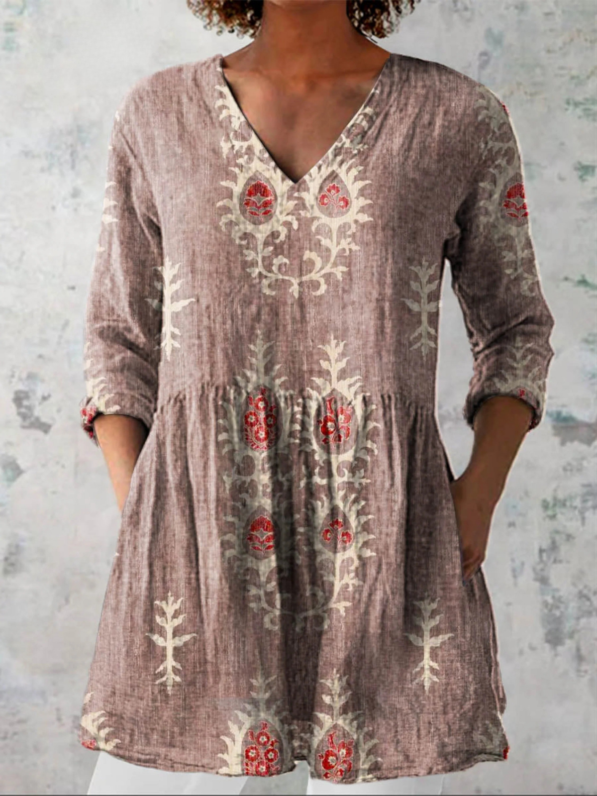 Evania | Casual Elegant Long Blouse