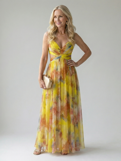 Ellie | Casual Wrap Maxi Dress