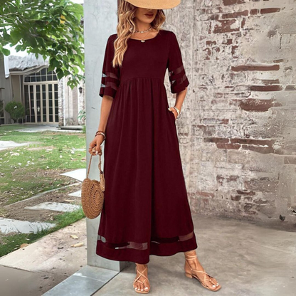 Aubrey™ | Flattering Tummy-Smoothing Midi Dress
