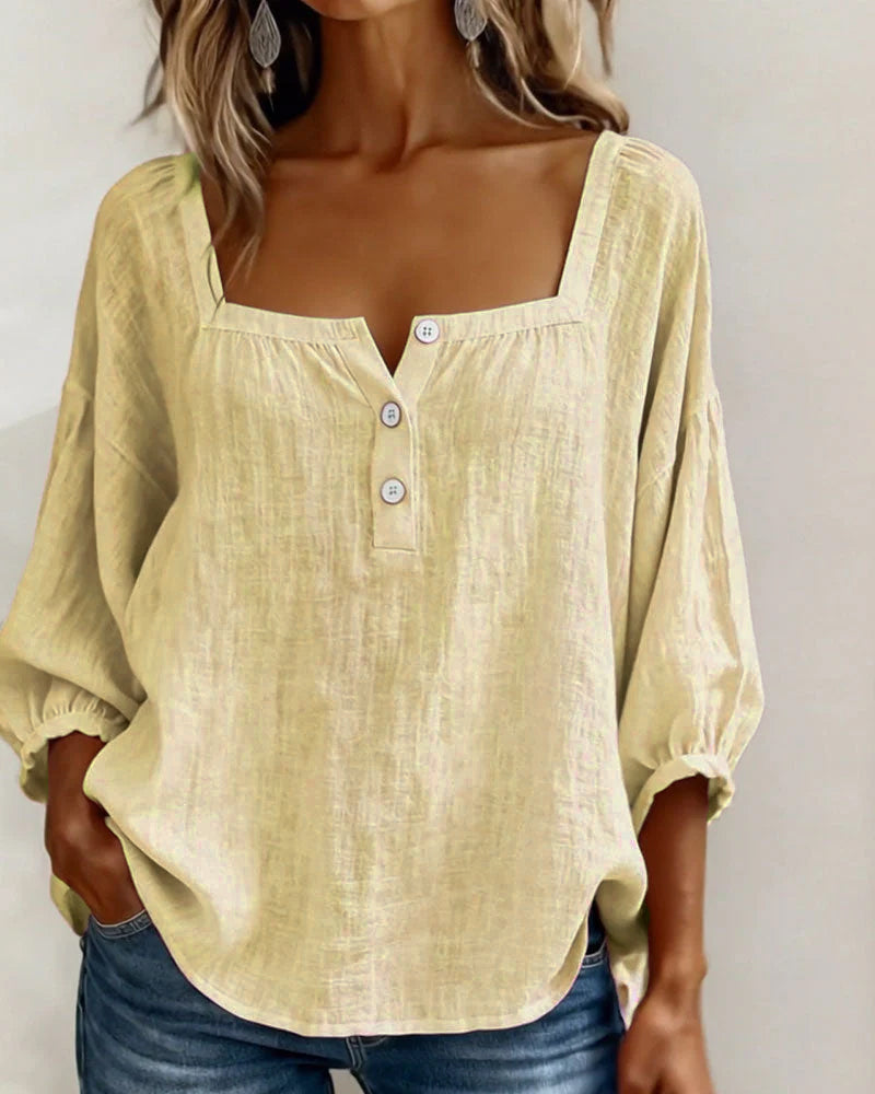 Mia | Comfy Summer Sleeve Shirt