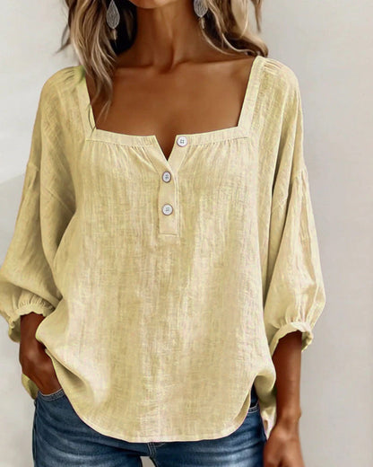 Mia | Comfy Summer Sleeve Shirt