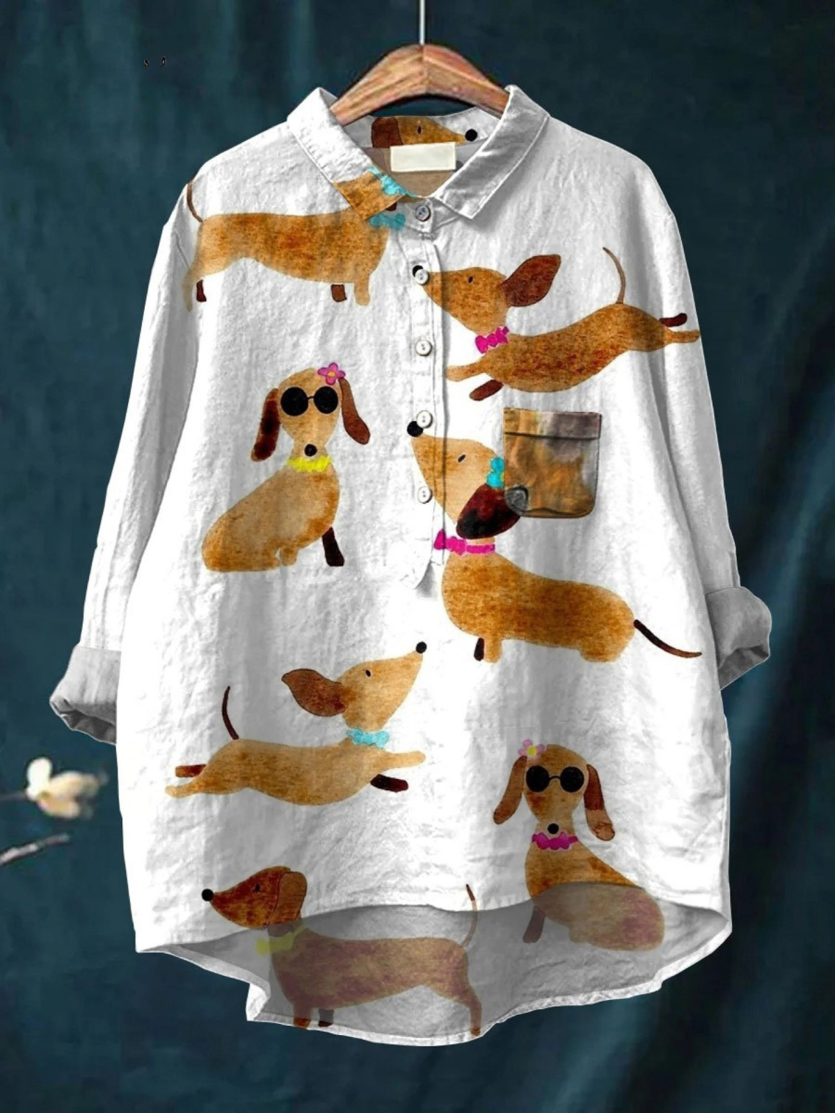 Evelyn | Effortless daily artistic shirt