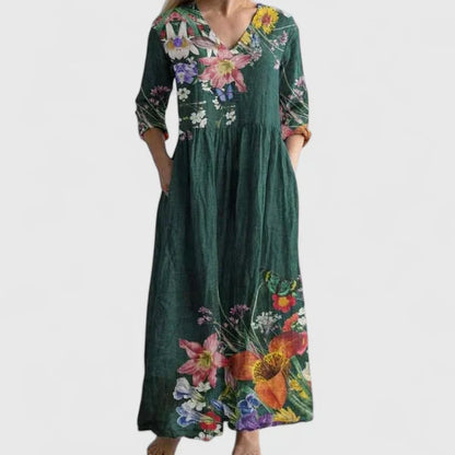 Kymberah - Sophisticated Midi Dress
