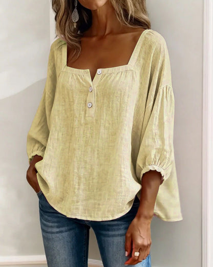 Mia | Comfy Summer Sleeve Shirt