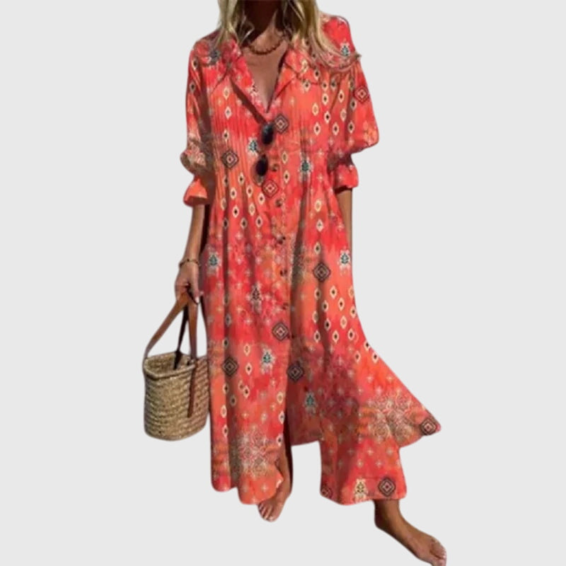 Maria | Bohemian Maxi Dress