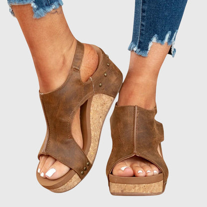 Hannah | Retro Orthopedic Sandals
