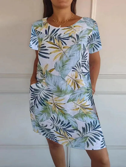 Camela | Printed  Mini Dress