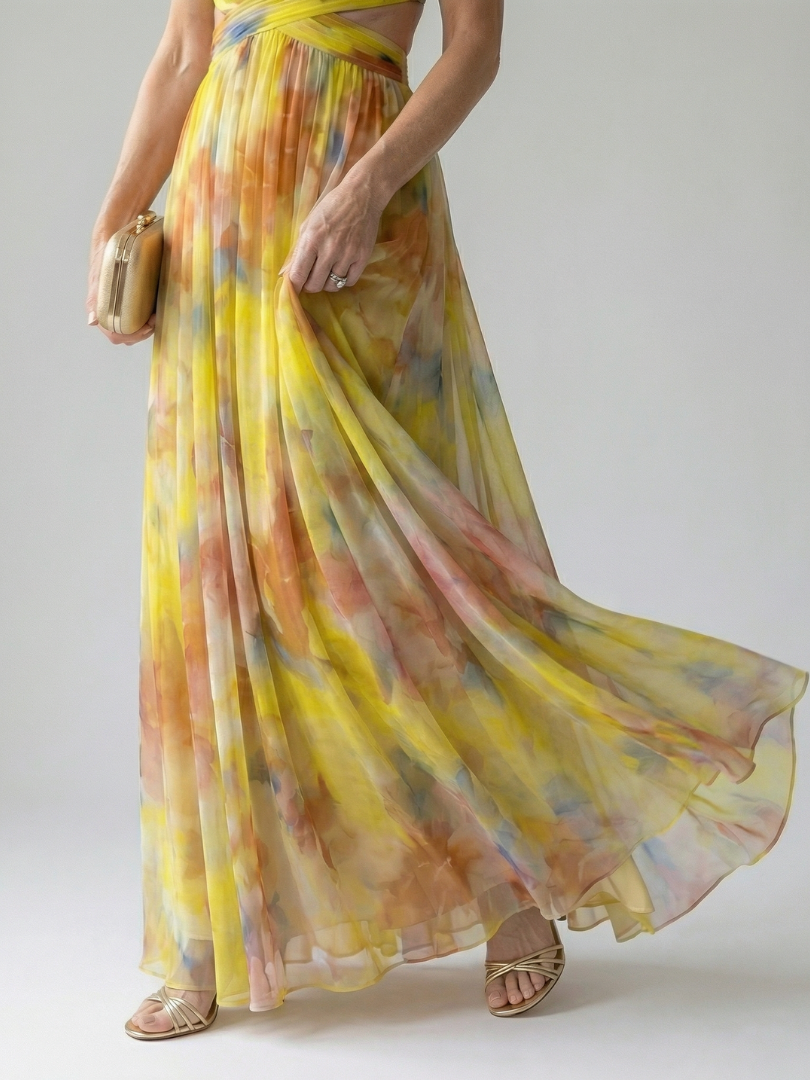 Ellie | Casual Wrap Maxi Dress