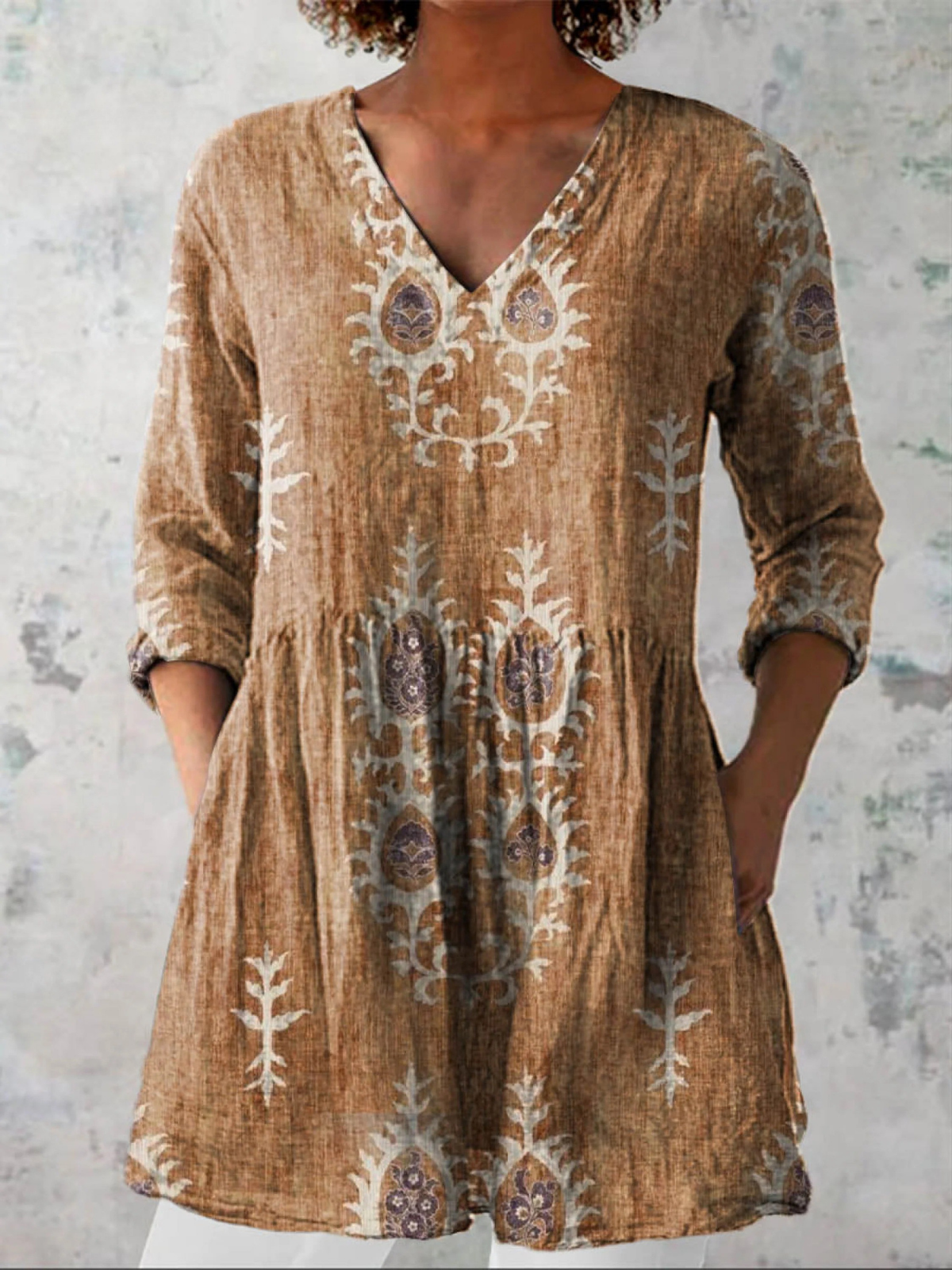 Evania | Casual Elegant Long Blouse