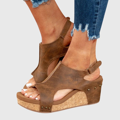 Hannah | Retro Orthopedic Sandals