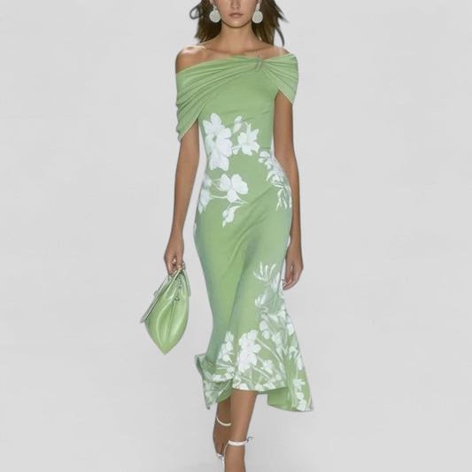 Aurora | Summer Elegant Midi Dress