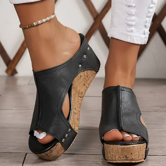 Emma | Comfort Casual Wedge Sandals