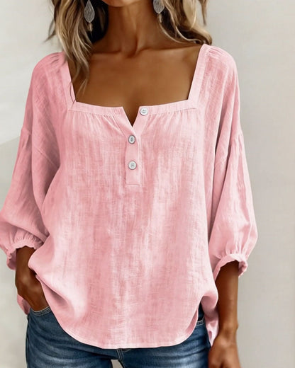 Mia | Comfy Summer Sleeve Shirt