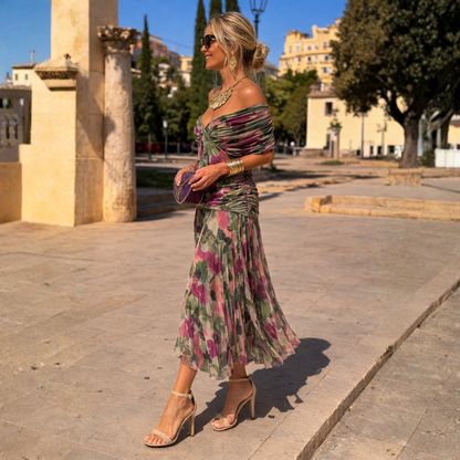 Donita  | Off-Shoulder Maxi Dress