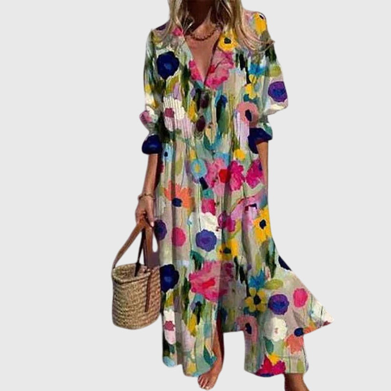 Maria | Bohemian Maxi Dress