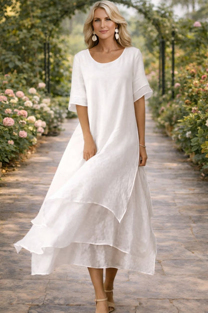 Aria | Fluid Tiered Maxi Dress