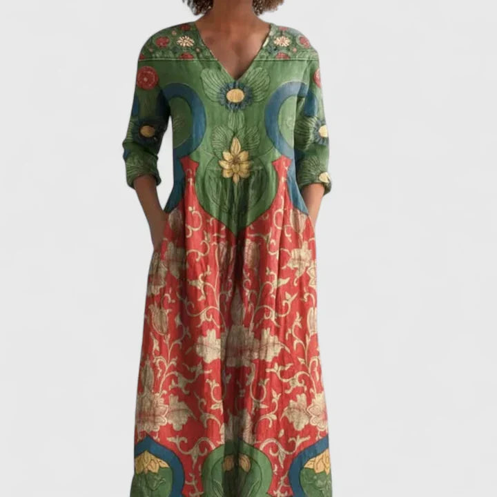 Kymberah - Sophisticated Midi Dress