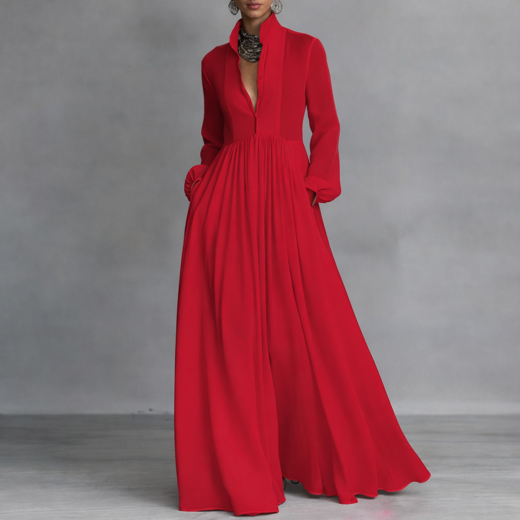 Charlotte | Elegant Flow Maxi Dress