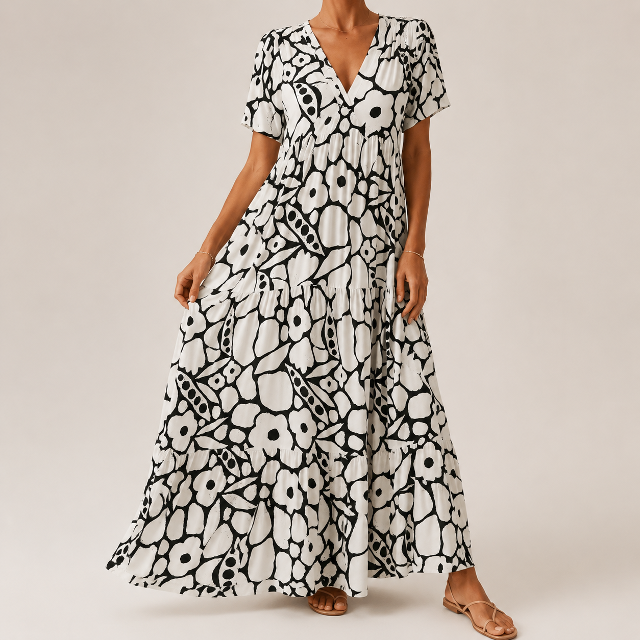Hannah | Airy Boho Maxi Dress