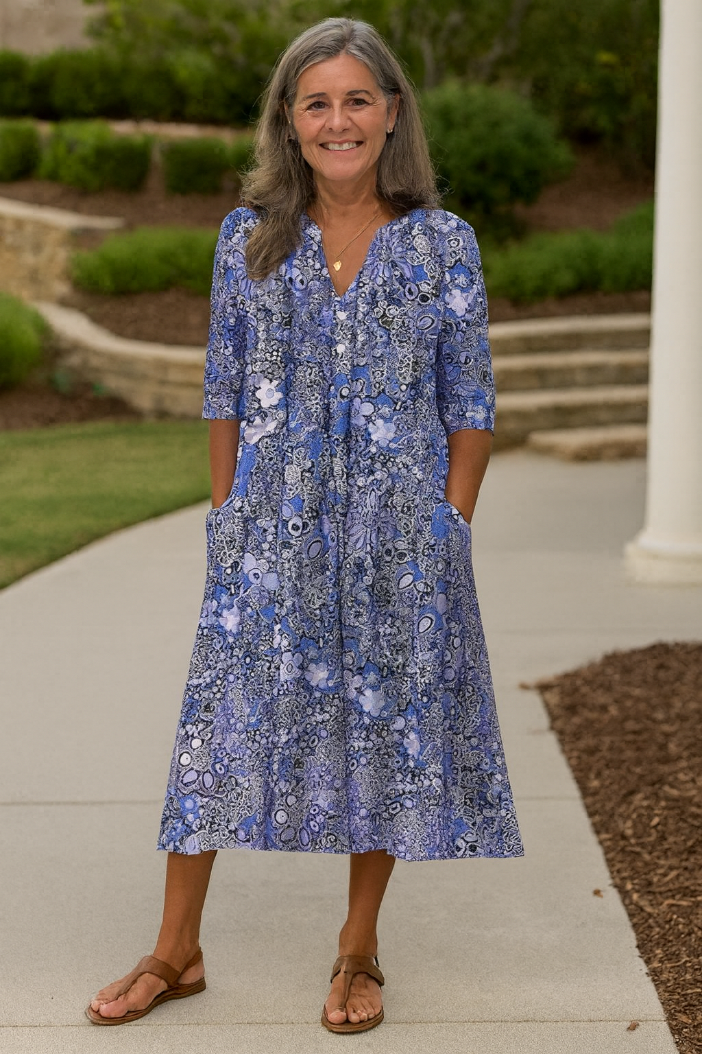 Stella | Summer Patterned Dress