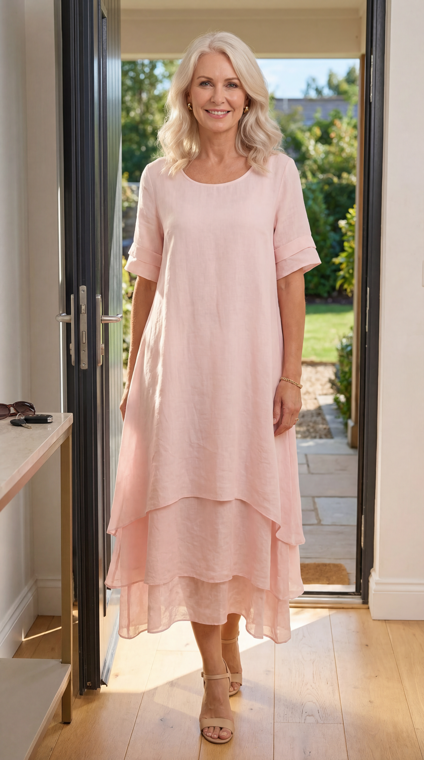 Aria | Fluid Tiered Maxi Dress