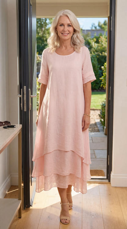 Aria | Fluid Tiered Maxi Dress