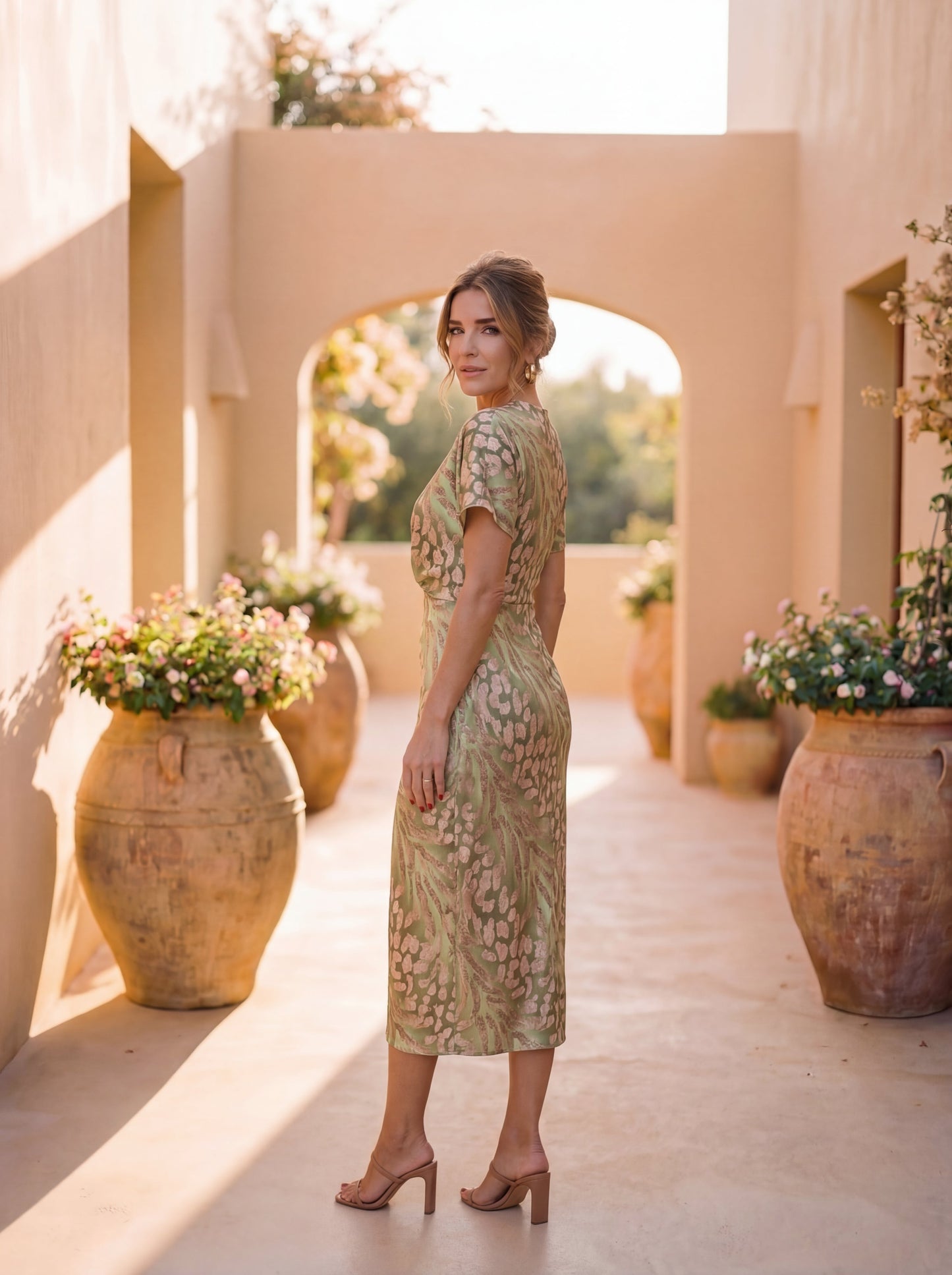 Eleanor | Formal Elegant Midi Dress