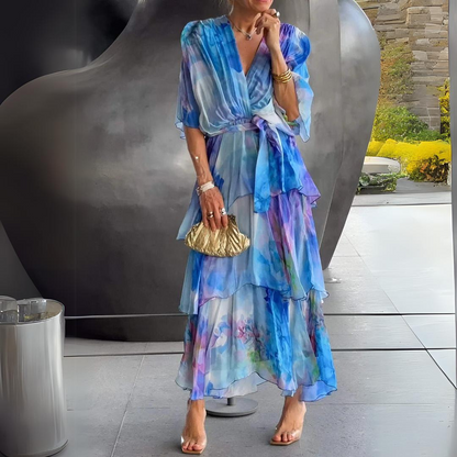 Della | Floral Maxi Dress