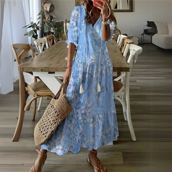 Paisley™  | Chic Boho Midi Dress