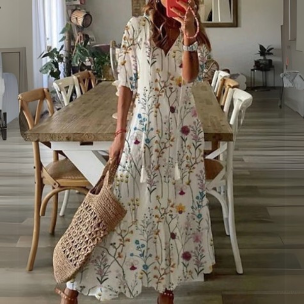 Paisley™  | Chic Boho Midi Dress