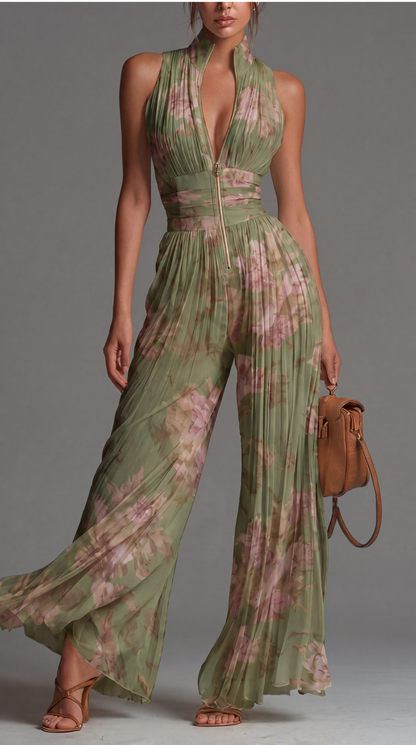 Naomi | Summer Pleated Floral Set