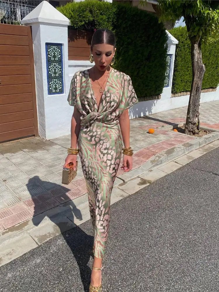 Cassandra | Elegant Party Midi Dress
