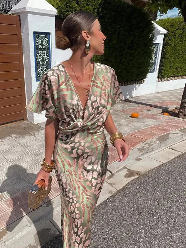 Cassandra | Elegant Party Midi Dress
