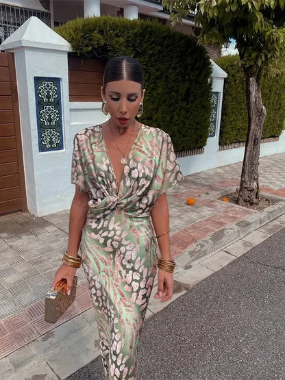 Cassandra | Elegant Party Midi Dress