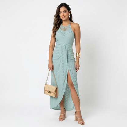 Beatrice | Flowy Maxi Wrap Dress